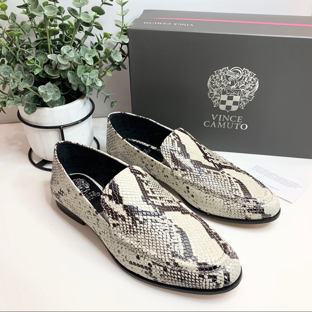 Vince Camuto Woman’s Jendeya 2 Tucson Snake Loafer - Picture 1 of 11